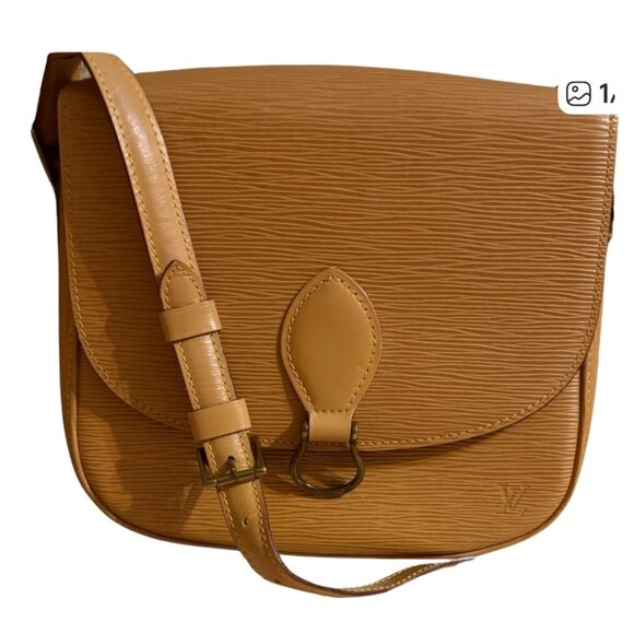 Louis Vuitton Saint Cloud GM Epi Kenyan Fawn Crossbody Saddle Bag LV - Picture 2 of 16